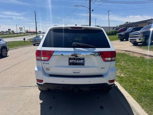 Bright White Clear Coat 2013 Jeep Grand Cherokee Overland