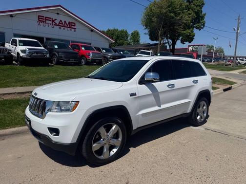 Bright White Clear Coat 2013 Jeep Grand Cherokee Overland