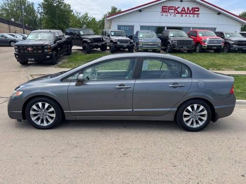 Polished Metal Metallic 2009 Honda Civic EX-L