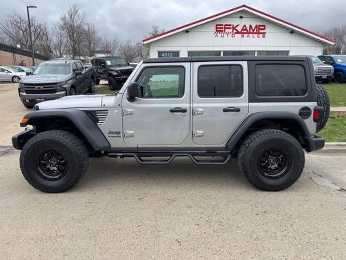 Billet Silver Metallic Clear Coat 2018 Jeep Wrangler Unlimited Rubicon