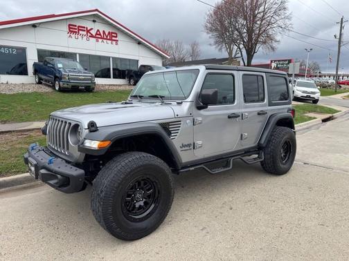 Billet Silver Metallic Clear Coat 2018 Jeep Wrangler Unlimited Rubicon