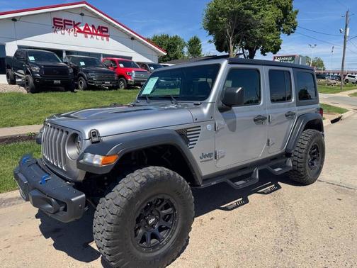 Billet Silver Metallic Clear Coat 2018 Jeep Wrangler Unlimited Rubicon