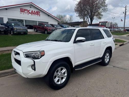 Super White 2016 Toyota 4Runner SR5 Premium