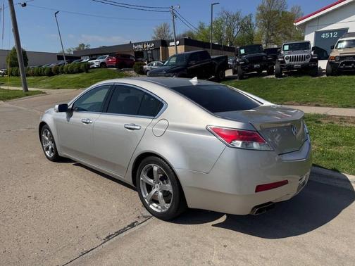 Palladium Metallic 2009 Acura TL Technology