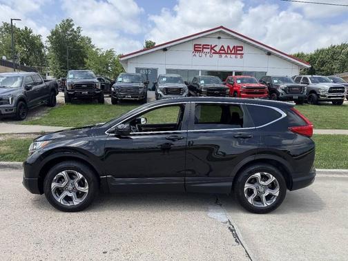 Crystal Black Pearl 2018 Honda CR-V EX