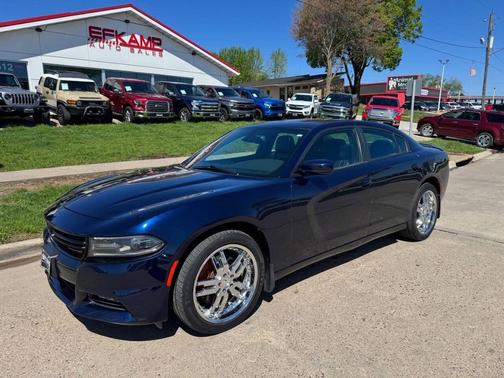 Jazz Blue Pearlcoat 2016 Dodge Charger SXT