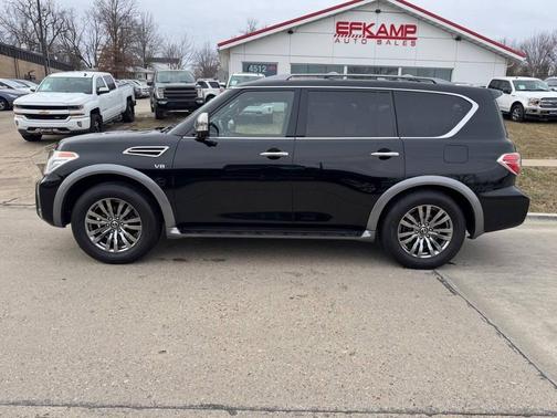 Super Black 2018 Nissan Armada Platinum 4x4 4dr SUV