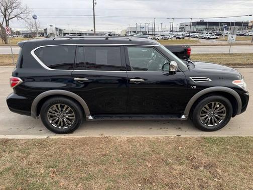 Super Black 2018 Nissan Armada Platinum 4x4 4dr SUV