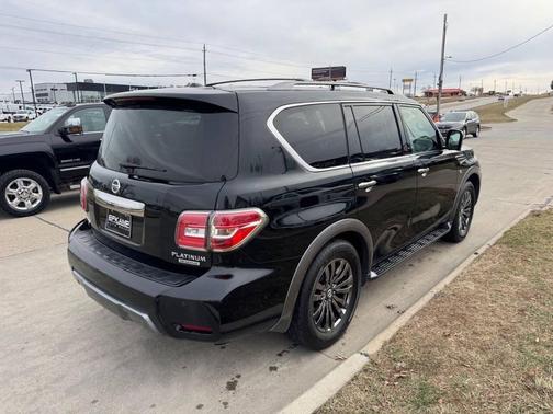 Super Black 2018 Nissan Armada Platinum 4x4 4dr SUV