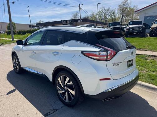 Pearl White 2015 Nissan Murano Platinum
