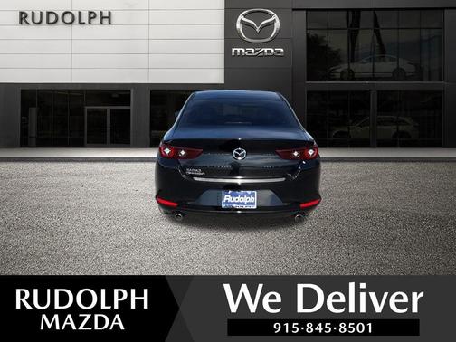 Jet Black Mica 2026 Mazda Mazda3 FWD w/Preferred Package