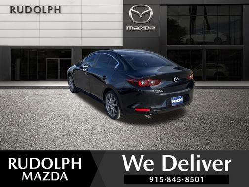 Jet Black Mica 2026 Mazda Mazda3 FWD w/Preferred Package