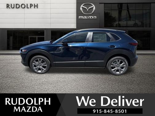 Deep Crystal Blue Mica 2026 Mazda CX-30 Preferred