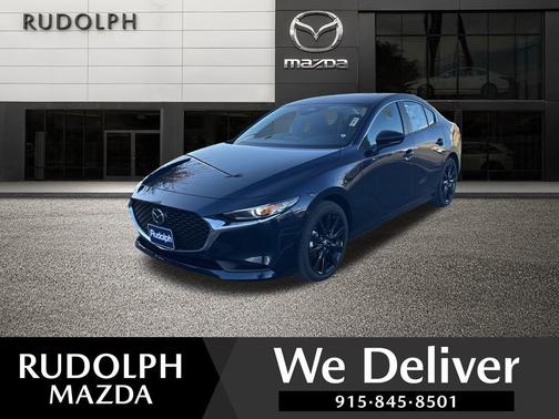 Deep Crystal Blue Mica 2026 Mazda Mazda3 FWD w/Select Package