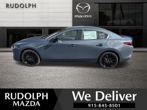 Polymetal Gray Metallic 2026 Mazda Mazda3 2.5 S Carbon Edition