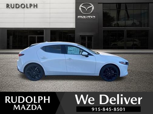 Snowflake White Pearl 2026 Mazda Mazda3 FWD w/Premium Package