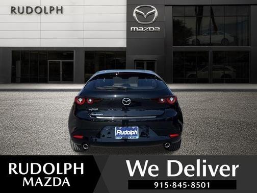 Jet Black Mica 2026 Mazda Mazda3 FWD w/Preferred Package