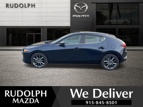 Deep Crystal Blue Mica 2026 Mazda Mazda3 FWD w/Preferred Package