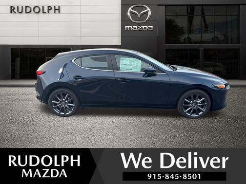 Deep Crystal Blue Mica 2026 Mazda Mazda3 FWD w/Preferred Package