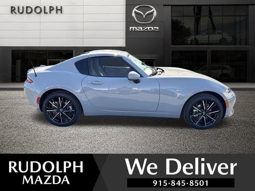 Aero Gray 2025 Mazda MX-5 Miata RF Grand Touring