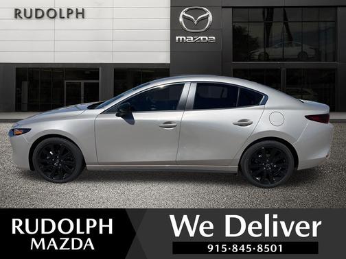 Platinum Quartz Metallic 2026 Mazda Mazda3 FWD w/Select Package