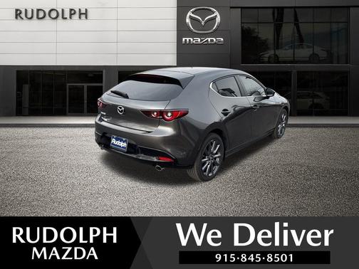 Machine Gray Metallic 2026 Mazda Mazda3 FWD w/Preferred Package