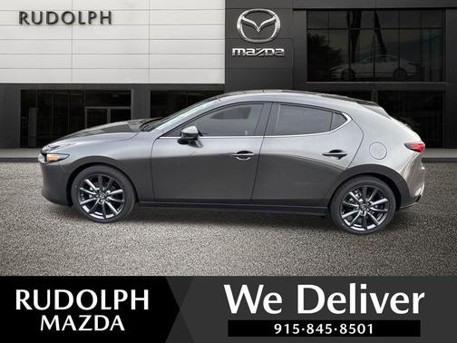 Machine Gray Metallic 2026 Mazda Mazda3 FWD w/Preferred Package