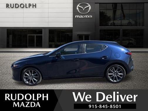 Deep Crystal Blue Mica 2026 Mazda Mazda3 FWD w/Preferred Package