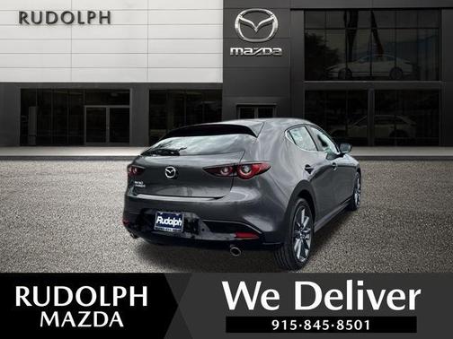 Machine Gray Metallic 2026 Mazda Mazda3 FWD w/Preferred Package