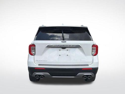 STAR WHITE MET TRI-COAT 2022 Ford Explorer Platinum