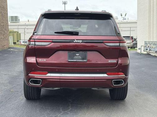 Velvet Red Pearlcoat 2025 Jeep Grand Cherokee Overland