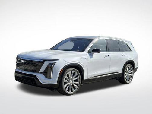 Vibrant White Tricoat 2026 Cadillac VISTIQ Premium Luxury