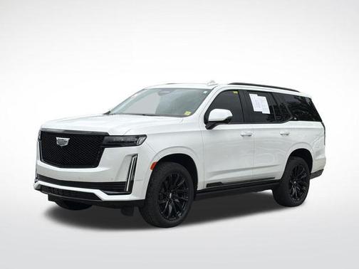 Crystal White Tricoat 2024 Cadillac Escalade Sport Platinum