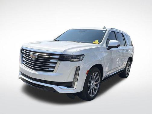 Crystal White Tricoat 2022 Cadillac Escalade Premium Luxury Platinum