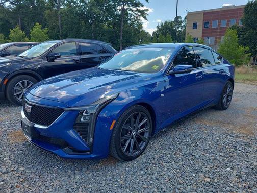 Wave Metallic 2025 Cadillac CT5 Sport