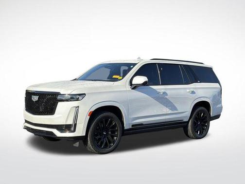 Crystal White Tricoat 2023 Cadillac Escalade Sport Platinum