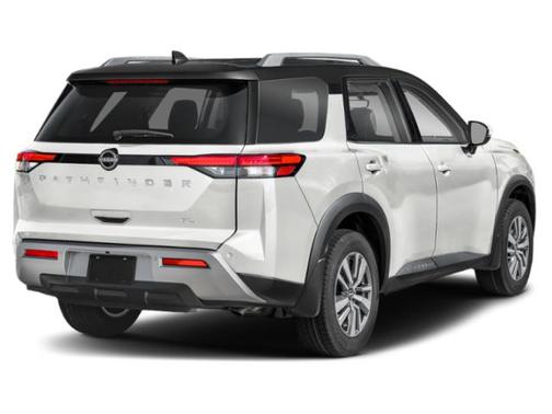 Pearl White Tricoat/Super Black 2024 Nissan Pathfinder SL FWD