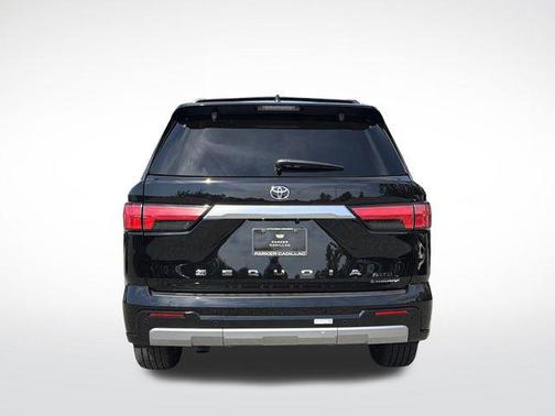 Midnight Black Metallic 2025 Toyota Sequoia Capstone