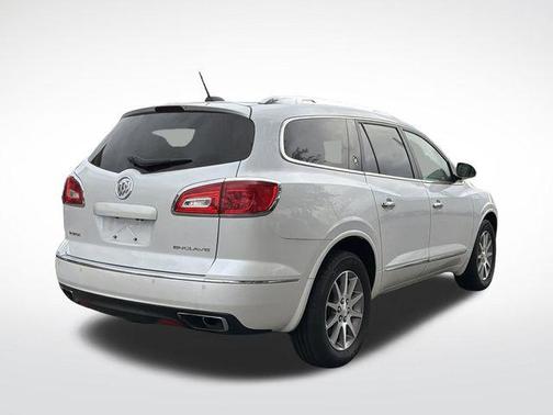 White Frost Tricoat 2016 Buick Enclave Leather