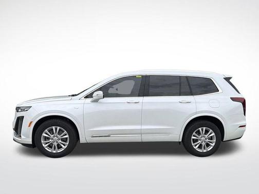 Crystal White Tricoat 2025 Cadillac XT6 Luxury AWD