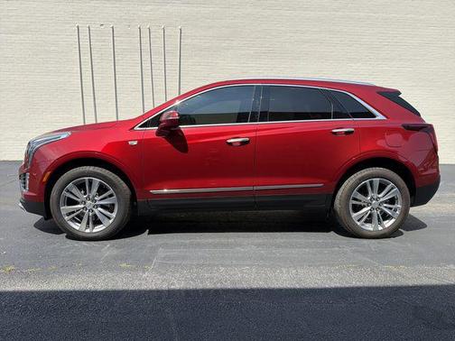 Radiant Red Tintcoat 2024 Cadillac XT5 Premium Luxury