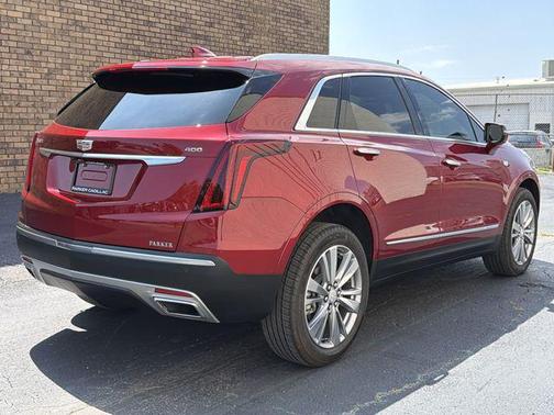 Radiant Red Tintcoat 2024 Cadillac XT5 Premium Luxury