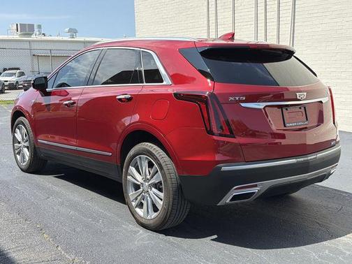 Radiant Red Tintcoat 2024 Cadillac XT5 Premium Luxury