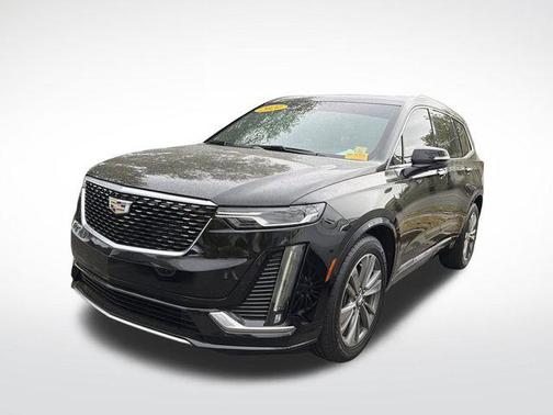 Stellar Black Metallic 2021 Cadillac XT6 Premium Luxury FWD