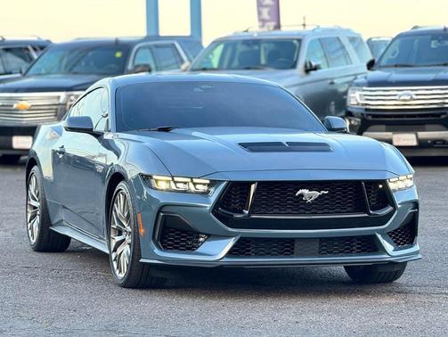 Vapor Blue Metallic 2024 Ford Mustang GT Premium