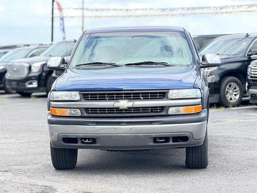 Indigo Blue Metallic 2000 Chevrolet Silverado 1500 LS Extended Cab