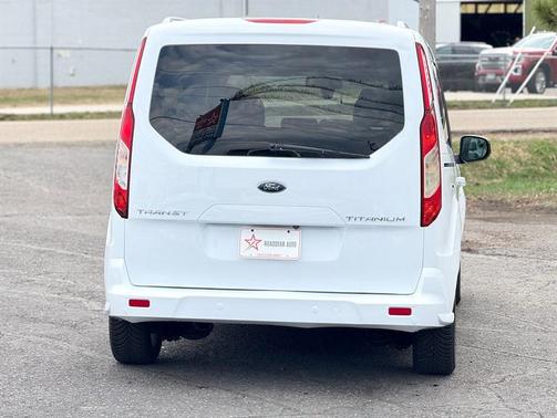 Frozen White 2017 Ford Transit Connect Titanium w/Rear Liftgate