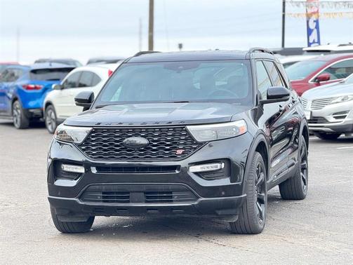 Agate Black Metallic 2020 Ford Explorer ST