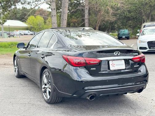 Black Obsidian 2019 INFINITI Q50 3.0t Signature Edition