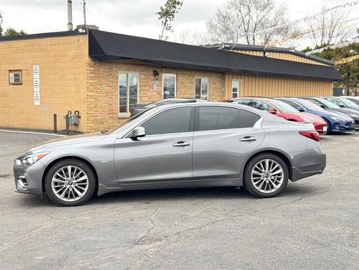 Graphite Shadow 2020 INFINITI Q50 3.0t LUXE